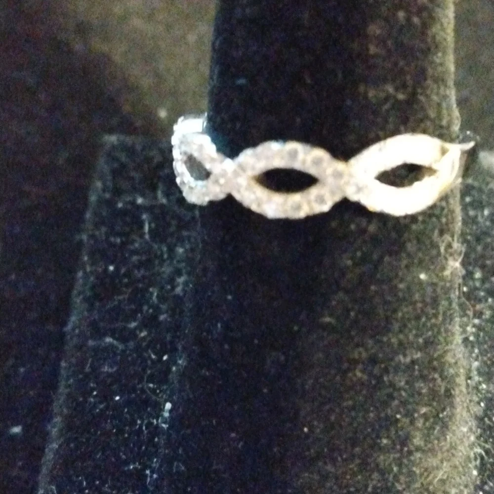 Stamped .925 Diamond Ring